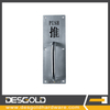 PH010 Buy black interior door handles, black interior door knobs, black matte door knobs Product on Descoo Hardware Factory Limited 